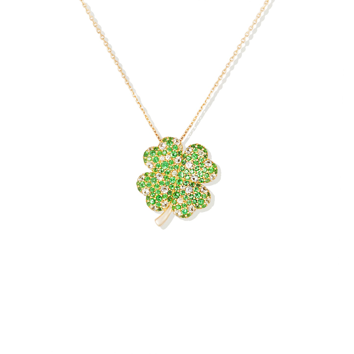 Juju Four Leaf Clover Charm Necklace