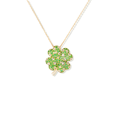 Juju Four Leaf Clover Charm Necklace