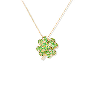 Juju Four Leaf Clover Charm Necklace