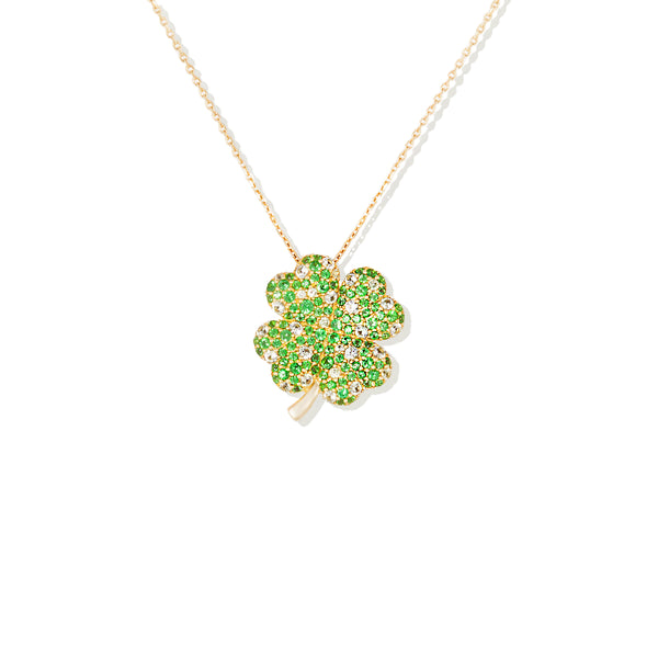 Juju Four Leaf Clover Charm Necklace