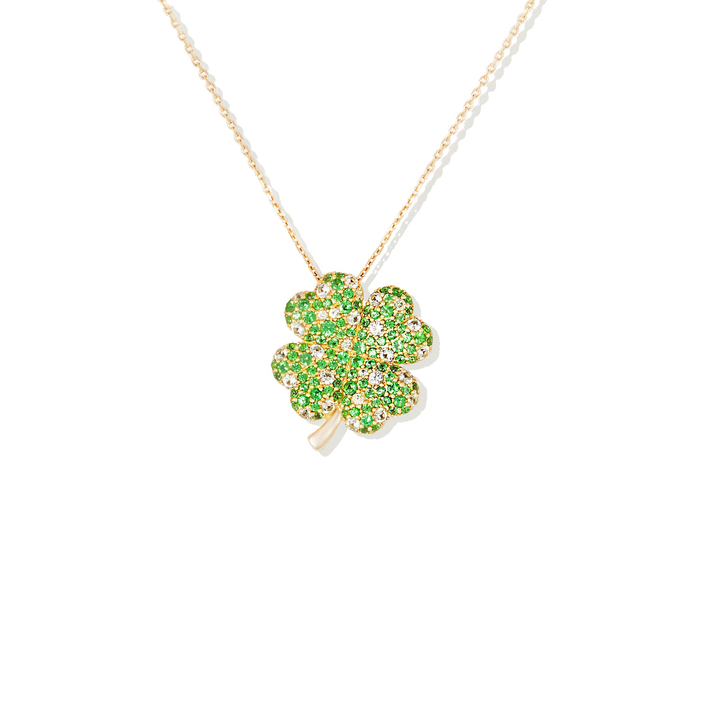Juju Four Leaf Clover Charm Necklace
