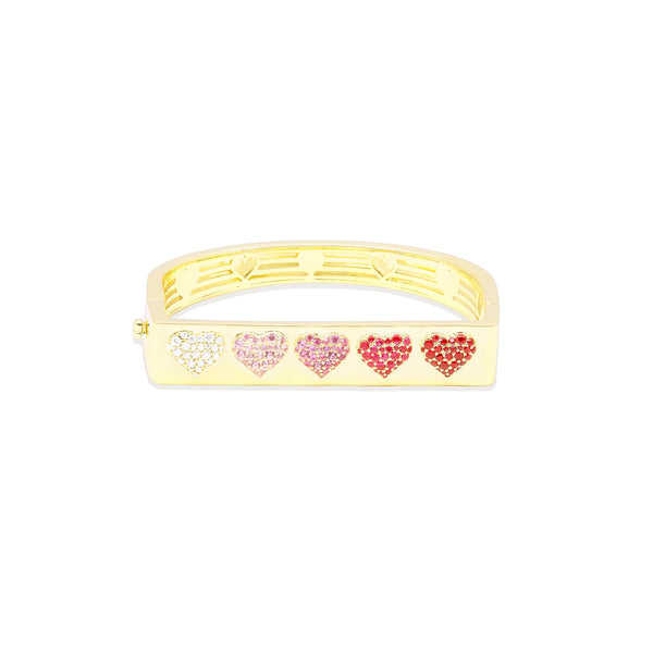 Juju Hearts Bangle Bracelet