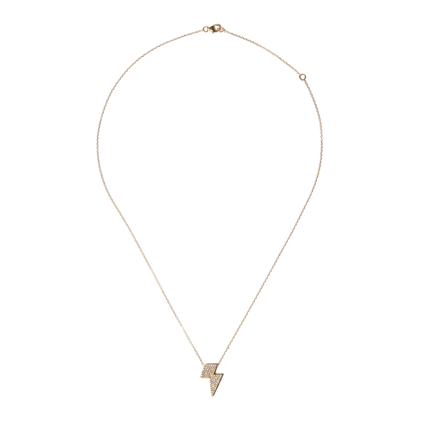 JuJu Lightning Bolt Charm Necklace