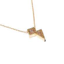 Load image into Gallery viewer, JuJu Lightning Bolt Charm Necklace
