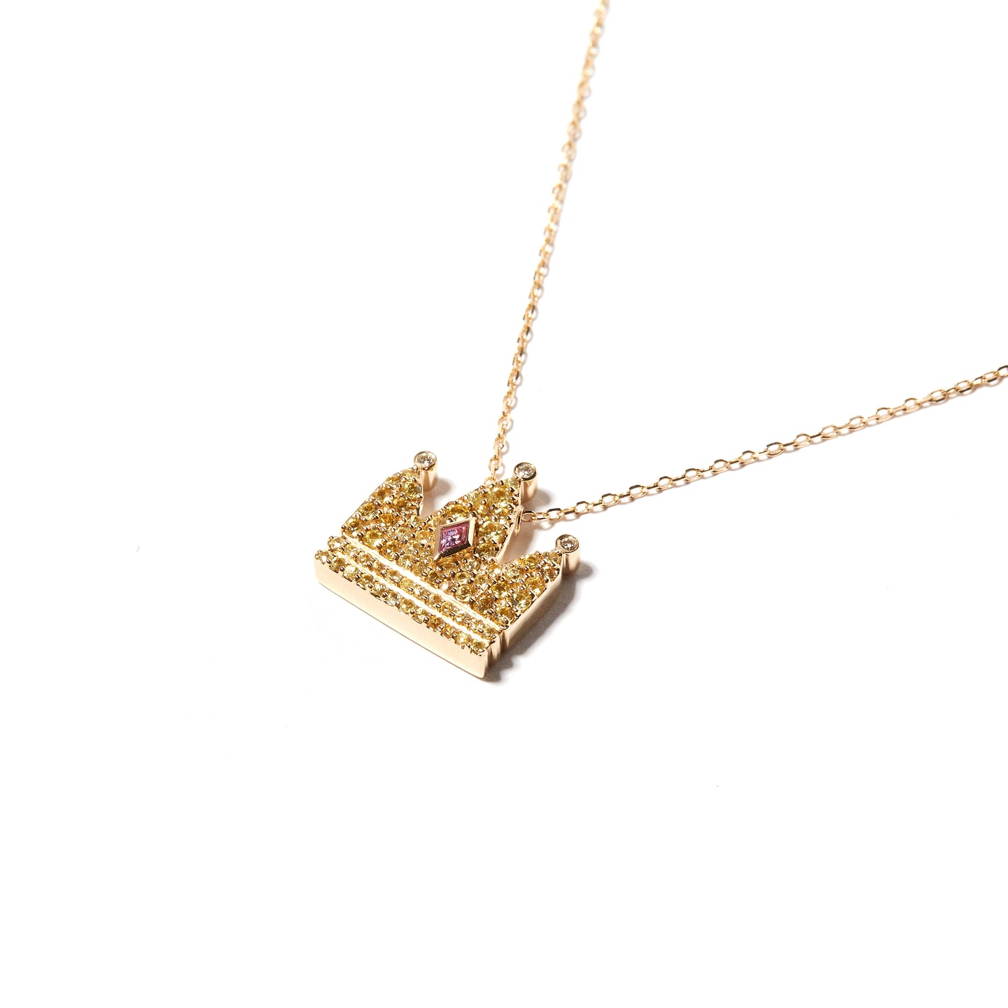 Juju Crown Charm Necklace