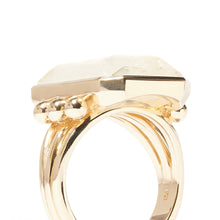 Load image into Gallery viewer, Found Emerald Cut Ring - Moonstone
