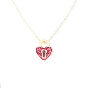 Juju Heart Locket Charm Necklace