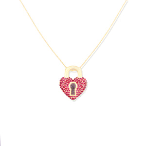 JuJu Heart Locket Charm Necklace