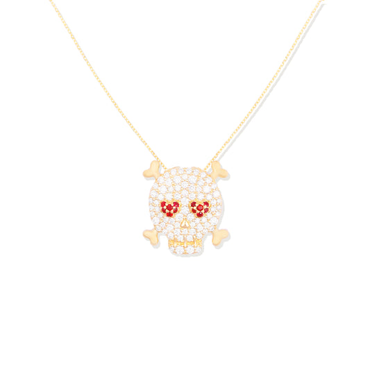 Juju Skull Charm Necklace