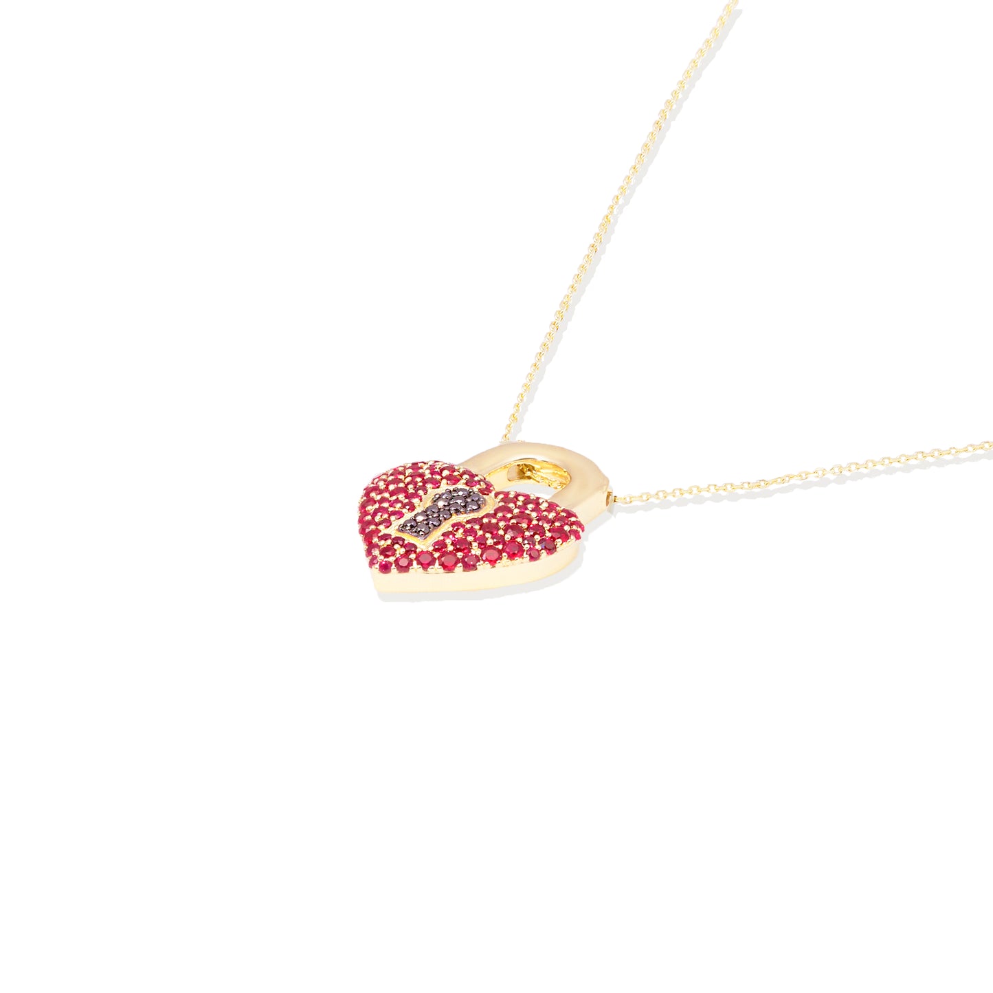 Juju Heart Locket Charm Necklace